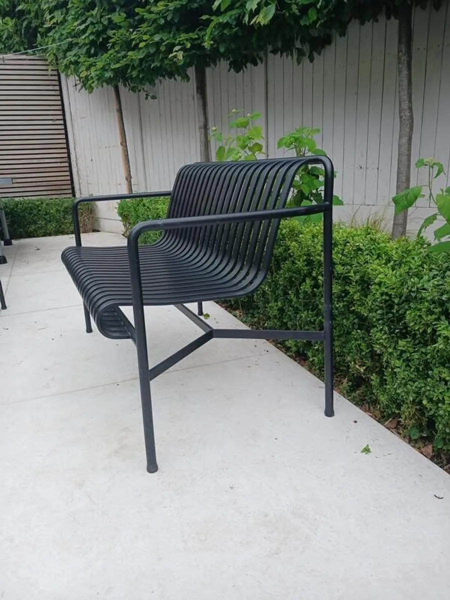 Garden Bench & 2 chairs (Hay Palissade) - Image 4