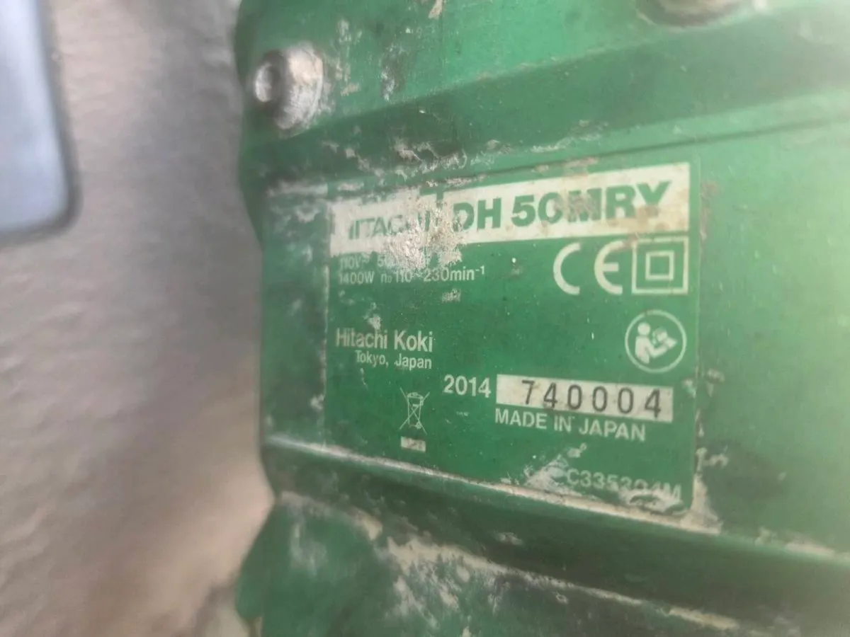 Hitachi bh 50mry sds hammer - Image 3