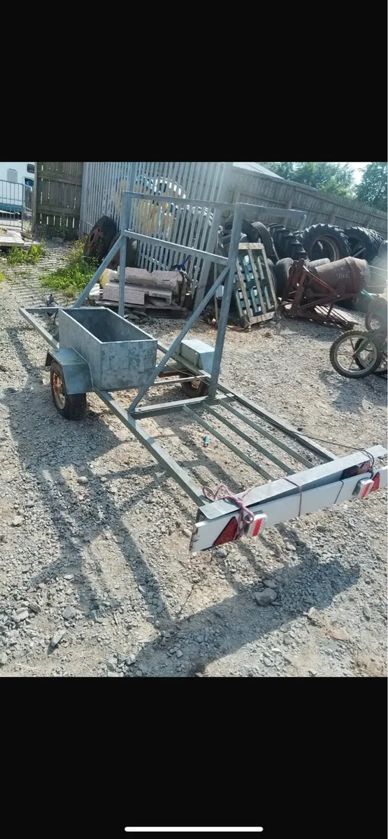 Long narrow Trailer 12'X4'6" Idea for signage etc - Image 1