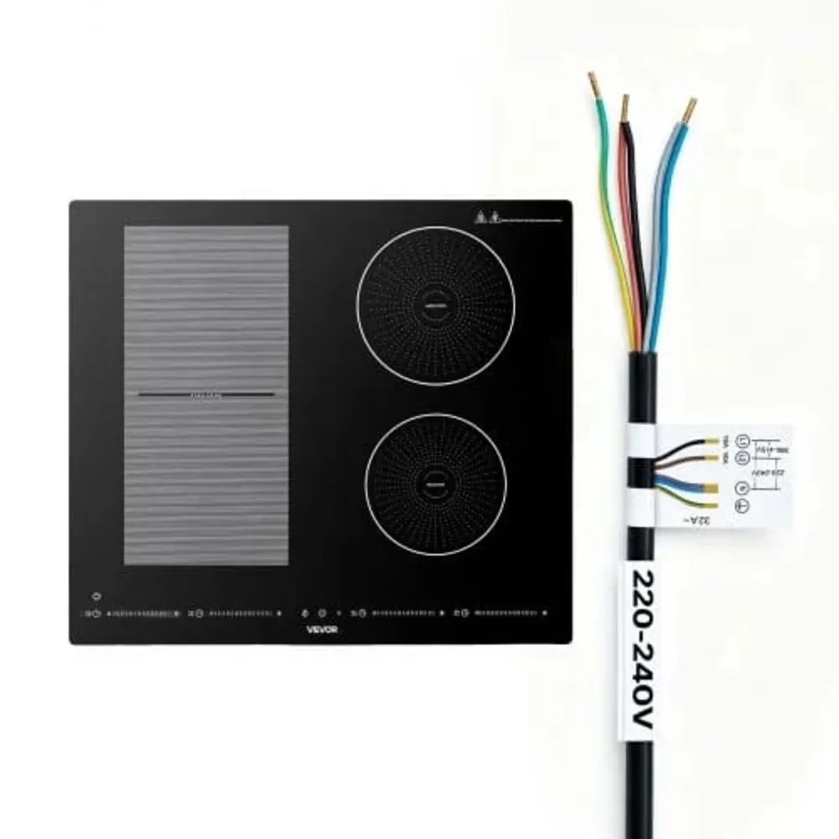 Induction Cooktop 60 cm 4 Burners Built-in Electri - Image 1