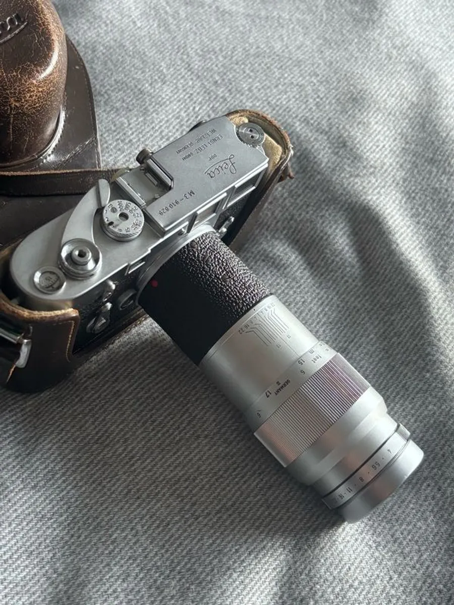Leica M3 Double stroke with Leica M Elmar 1.4 135 mm Lens - Image 3