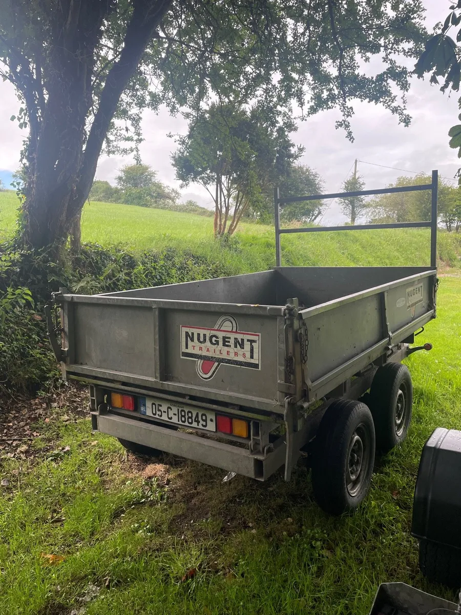 Nugent tipper trailer - Image 1