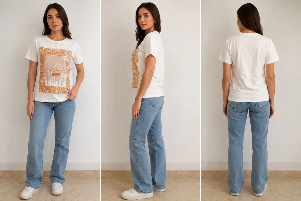 C'est Magnifique Deluxe T-Shirt – White - Image 2