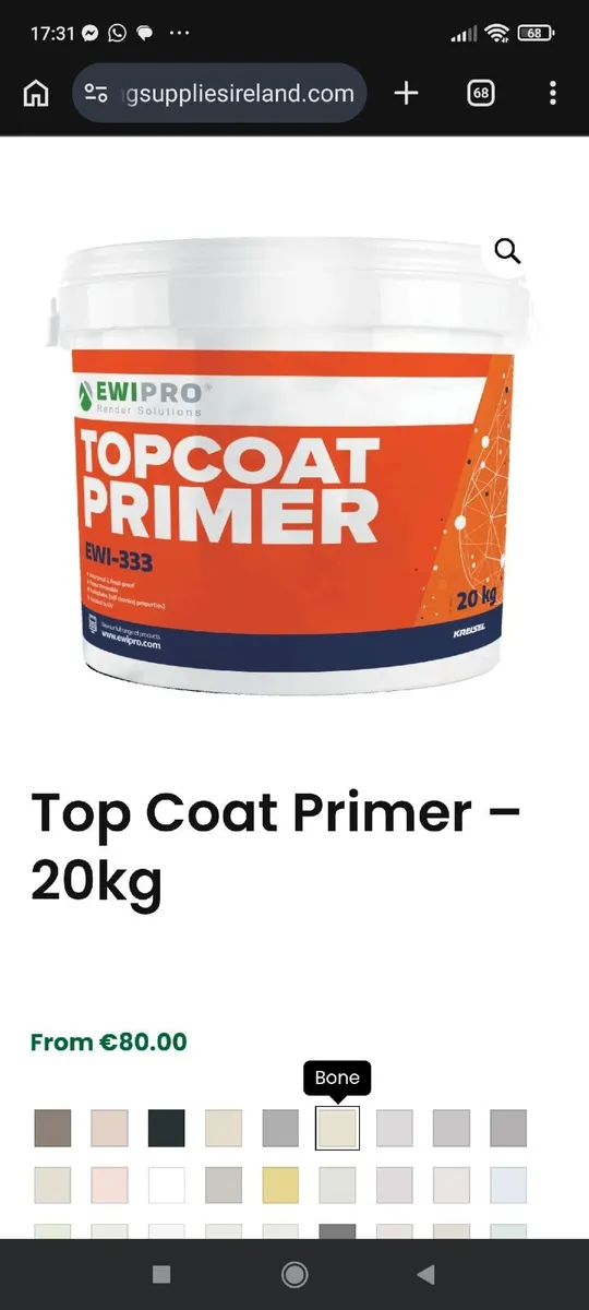 Silicone Render & Basecoat (EWI Premium Bio) - Image 3
