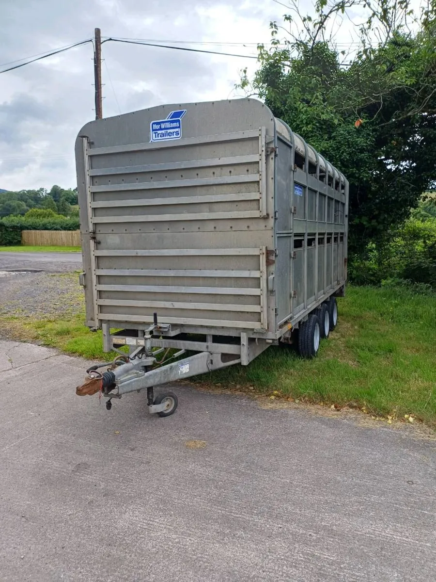 Ifor williams DP 14ft,  3 axle , with decks - Image 2