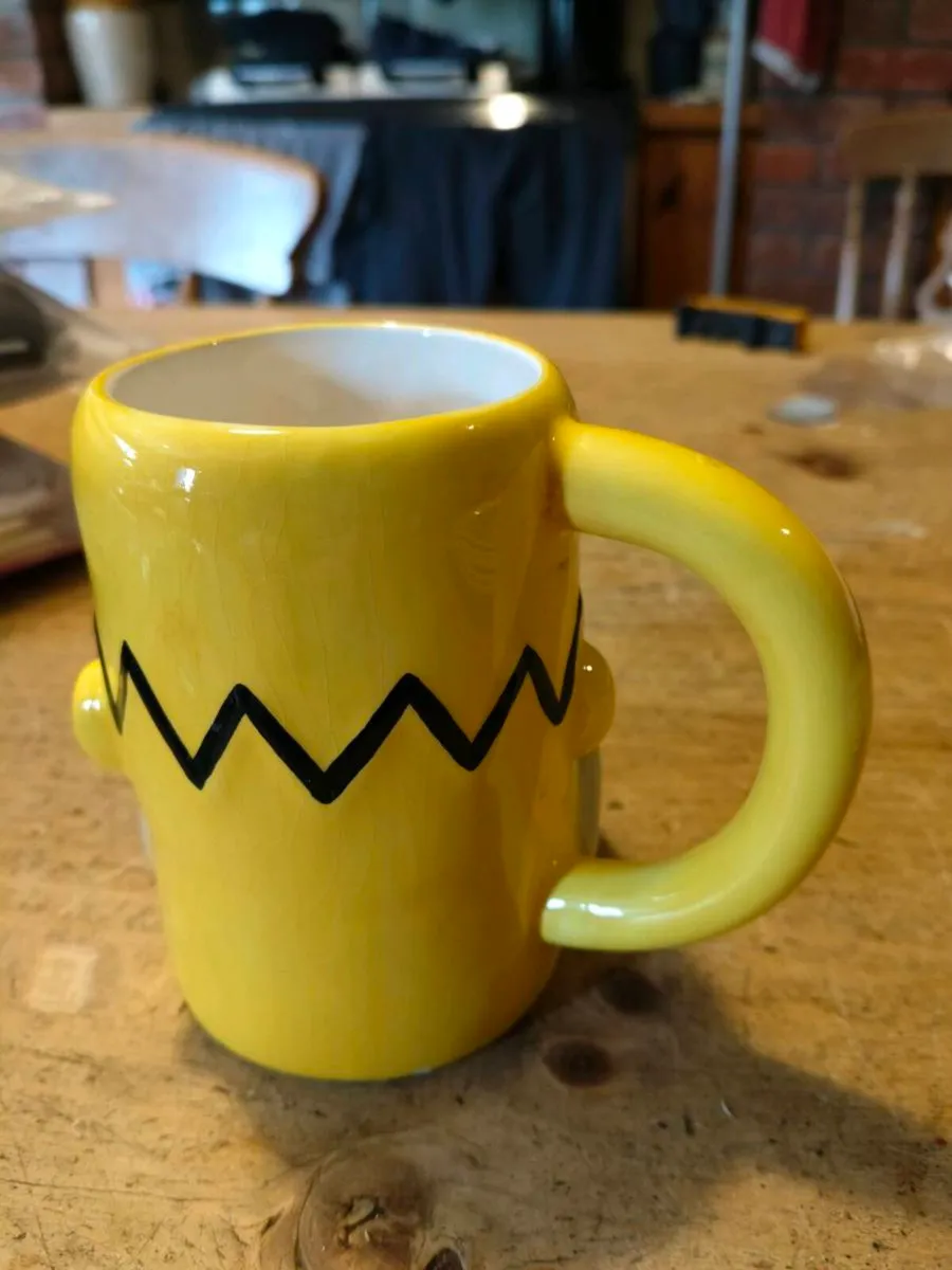 Homer simpson coffee mug cup & donut holder 2007 f - Image 2