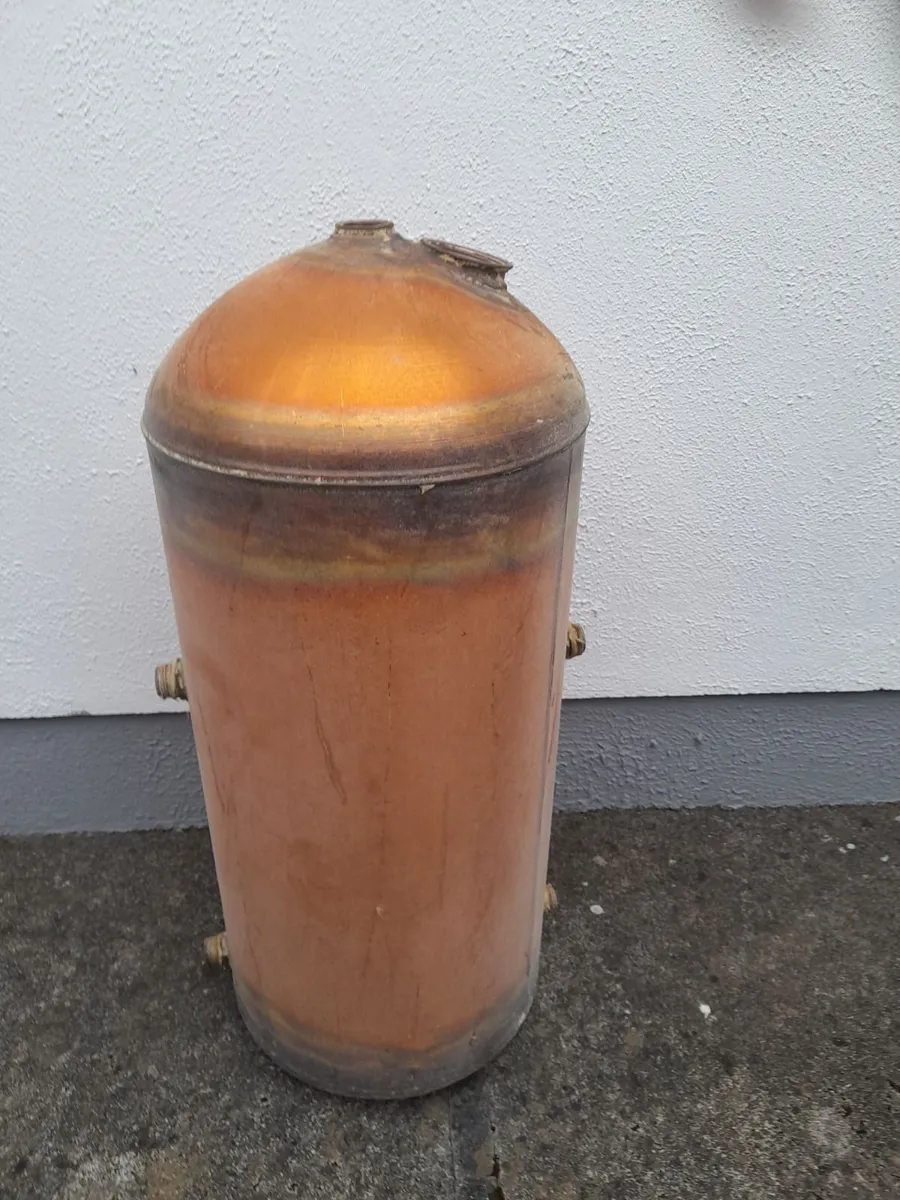 Scrap copper cylinder