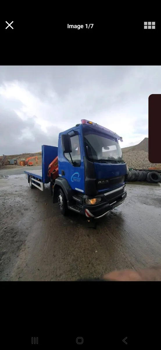 Daf LF 55 150 palfinger crane - Image 2