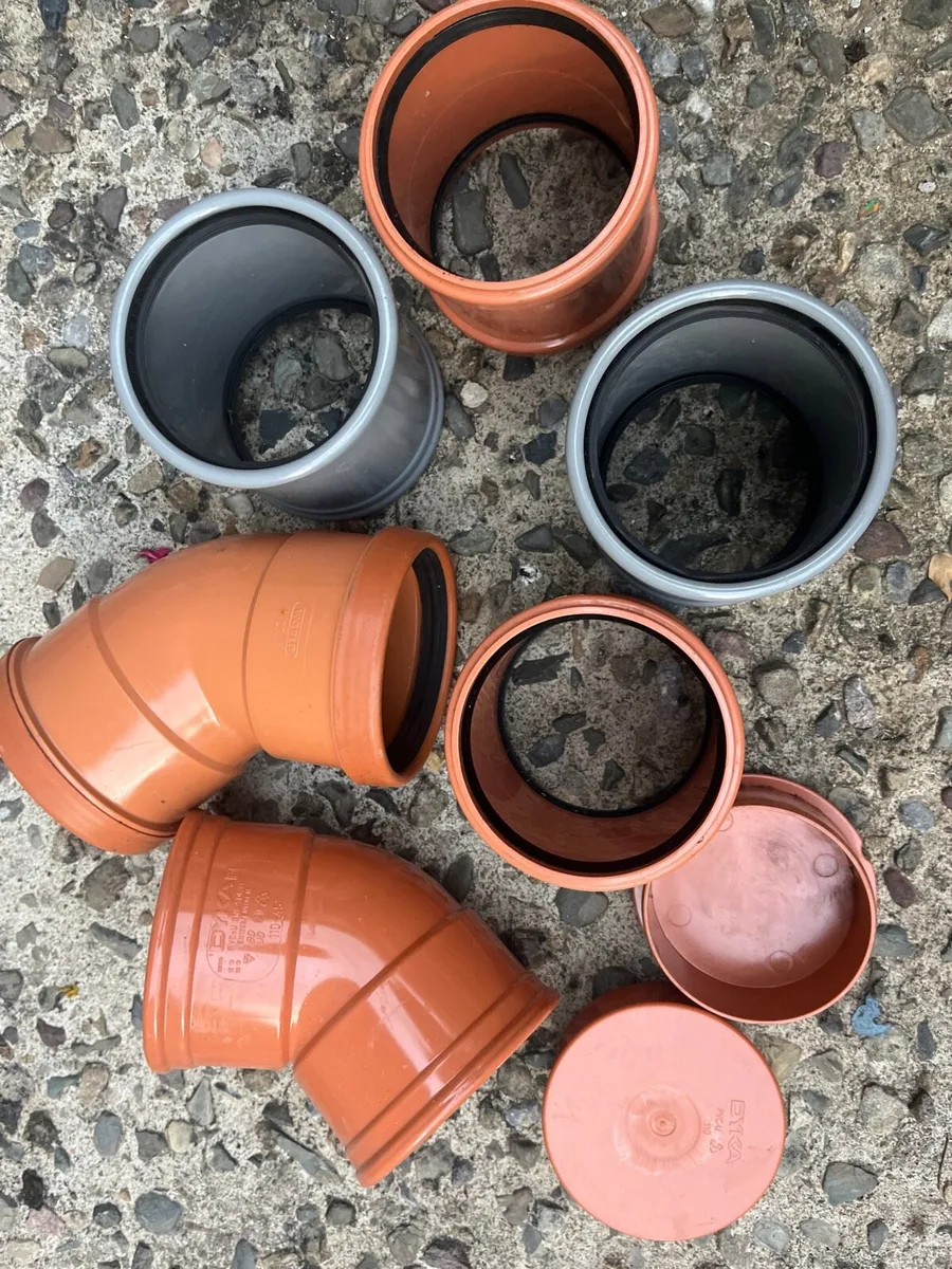 New DYKA PVC-U sewer manchon coupler 110mm - Image 2