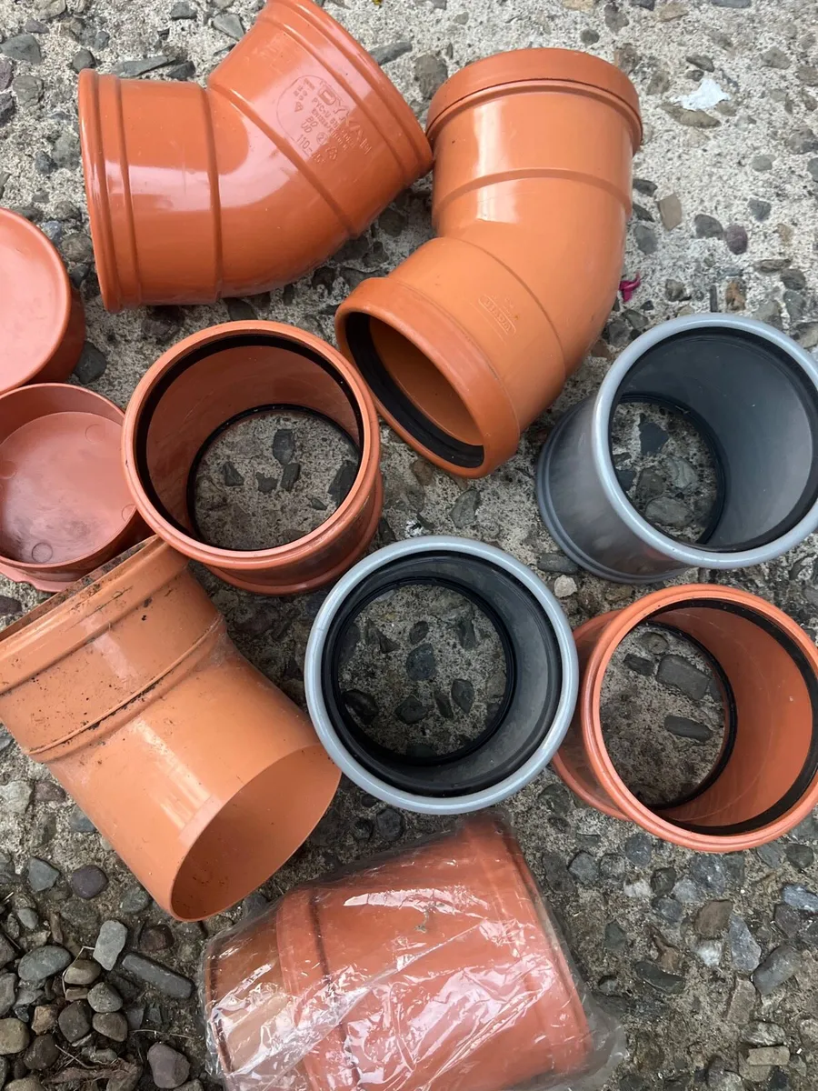 New DYKA PVC-U sewer manchon coupler 110mm - Image 4