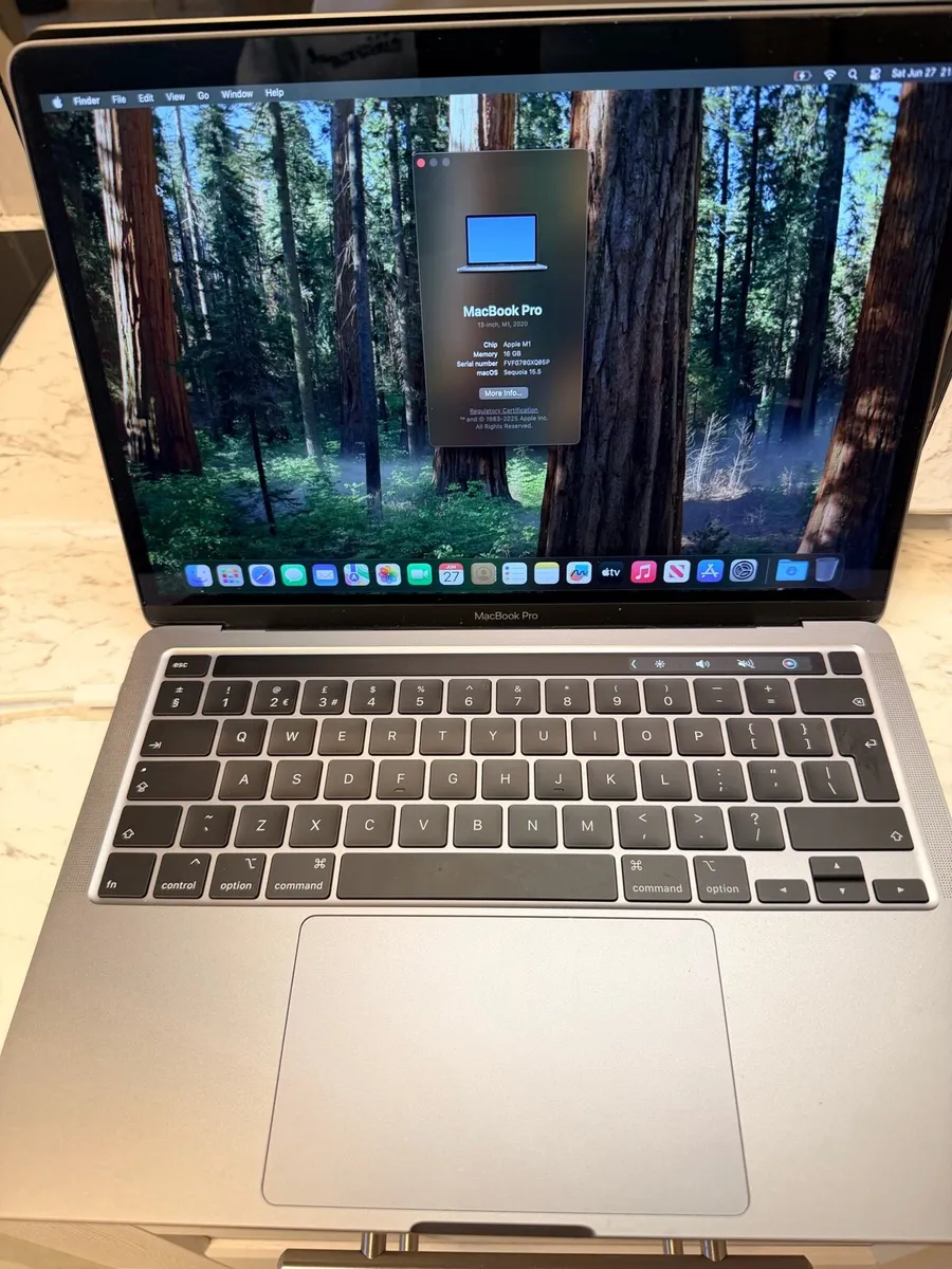 Apple MacBook Pro 13” - M1, 16gb RAM, 1TB SSD - Image 1