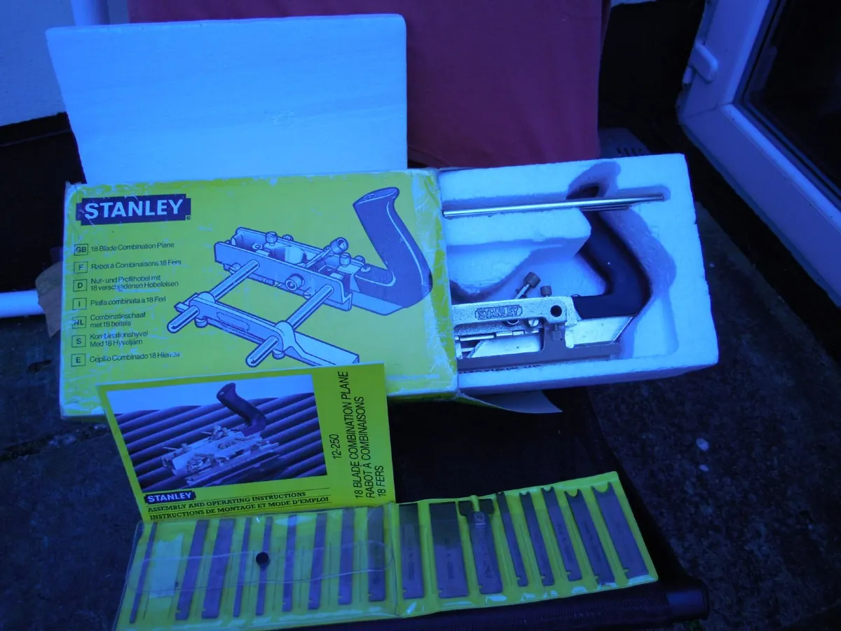 stanler 18 bladed combination plane
