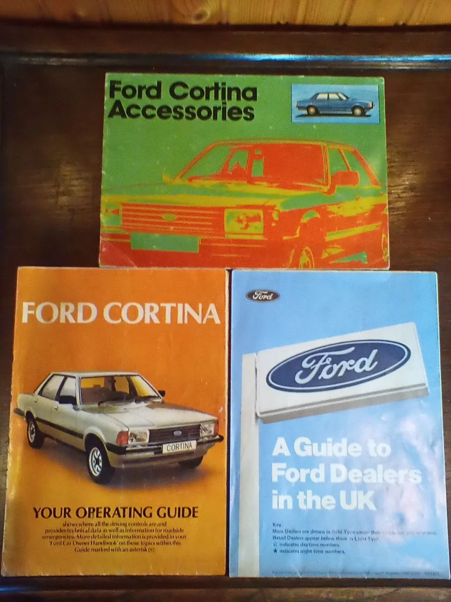 Vintage ford handbooks - Image 1
