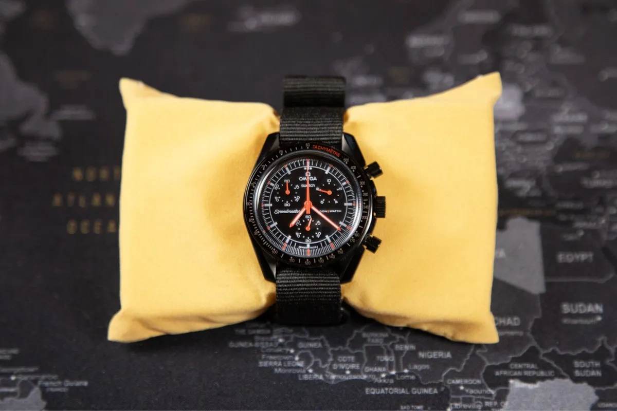 Omega Swatch Moonswatch Custom Metal Case Mod - Image 1