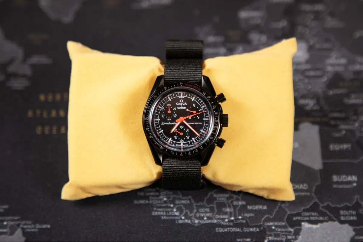 Omega Swatch Moonswatch Custom Metal Case Mod - Image 2