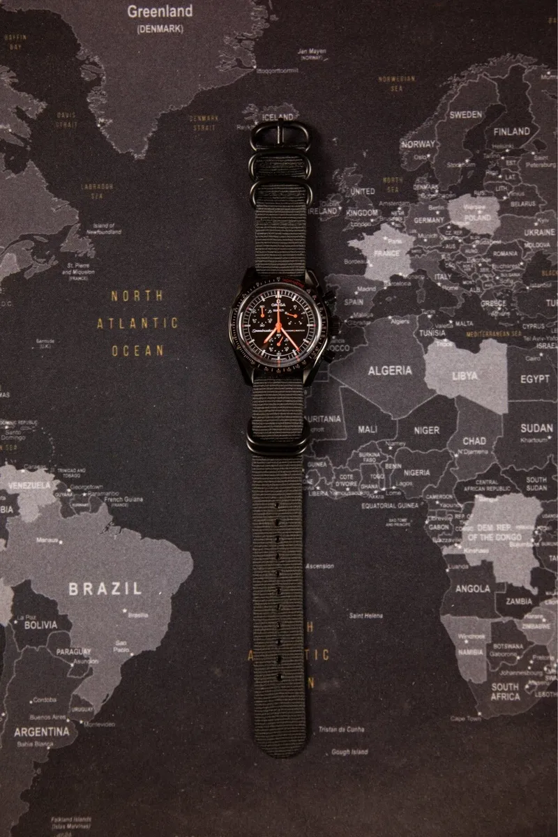 Omega Swatch Moonswatch Custom Metal Case Mod - Image 3