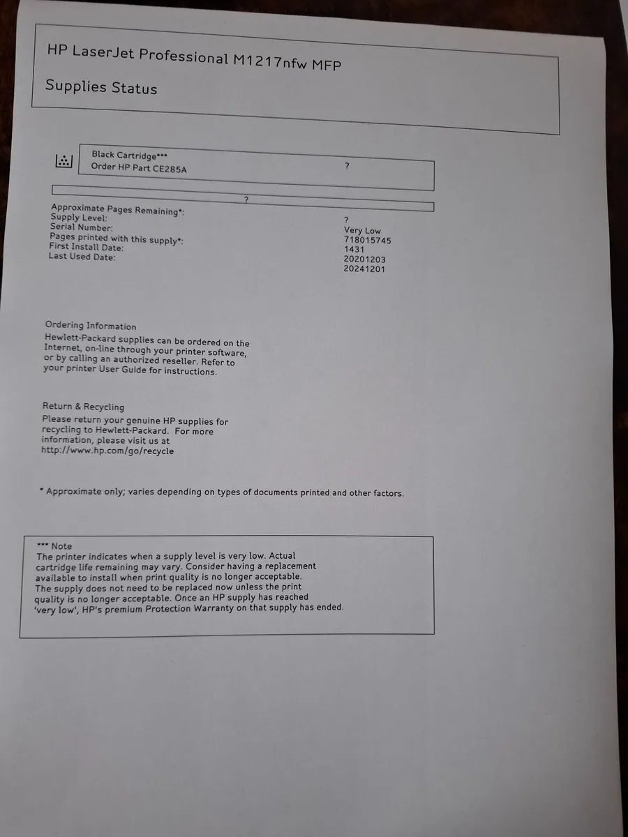 HP Laser jet printer/scanner/photocopier - Image 4