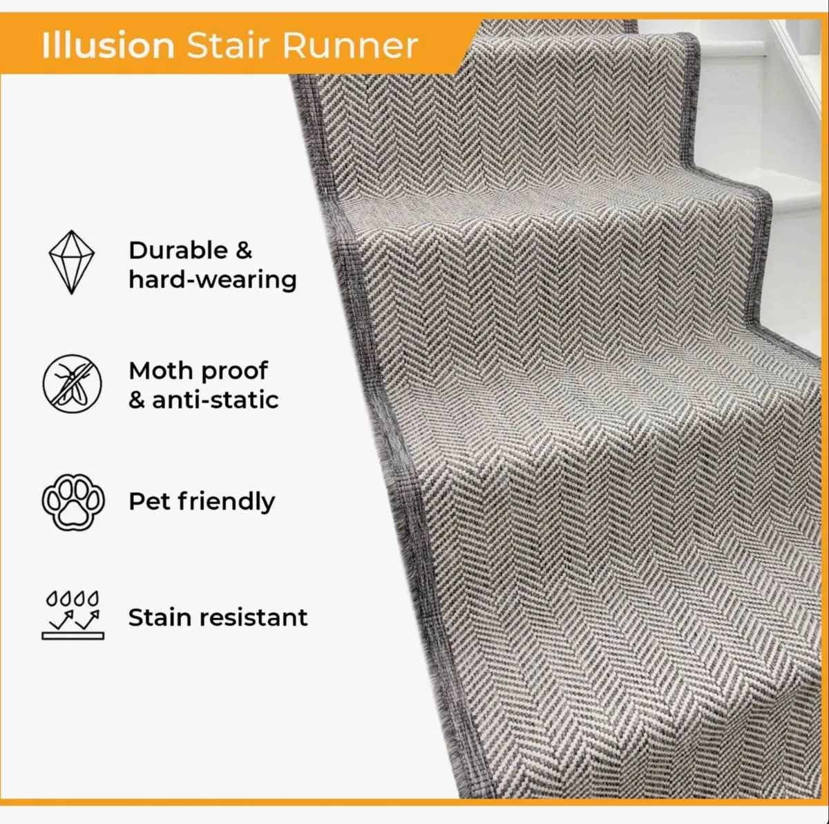 Stair Runner (Carpet - Brand new) - Image 2