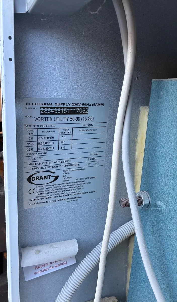 Grant Vortex Utility Boiler - Image 3
