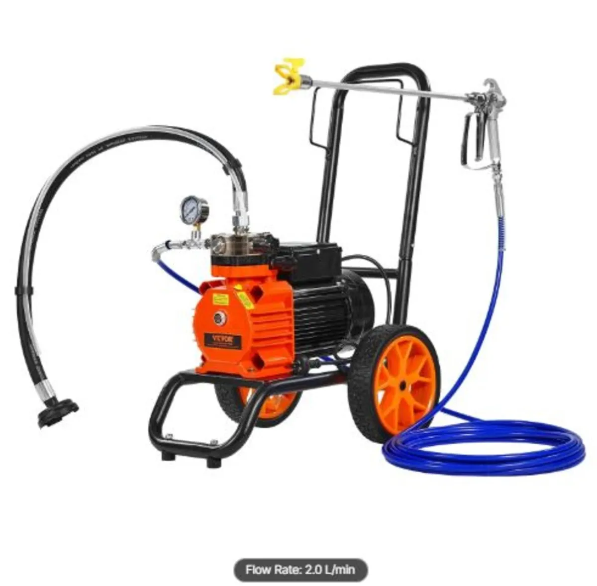 Diaphragm Airless Paint Sprayer, 1100 W Efficiency - Image 1