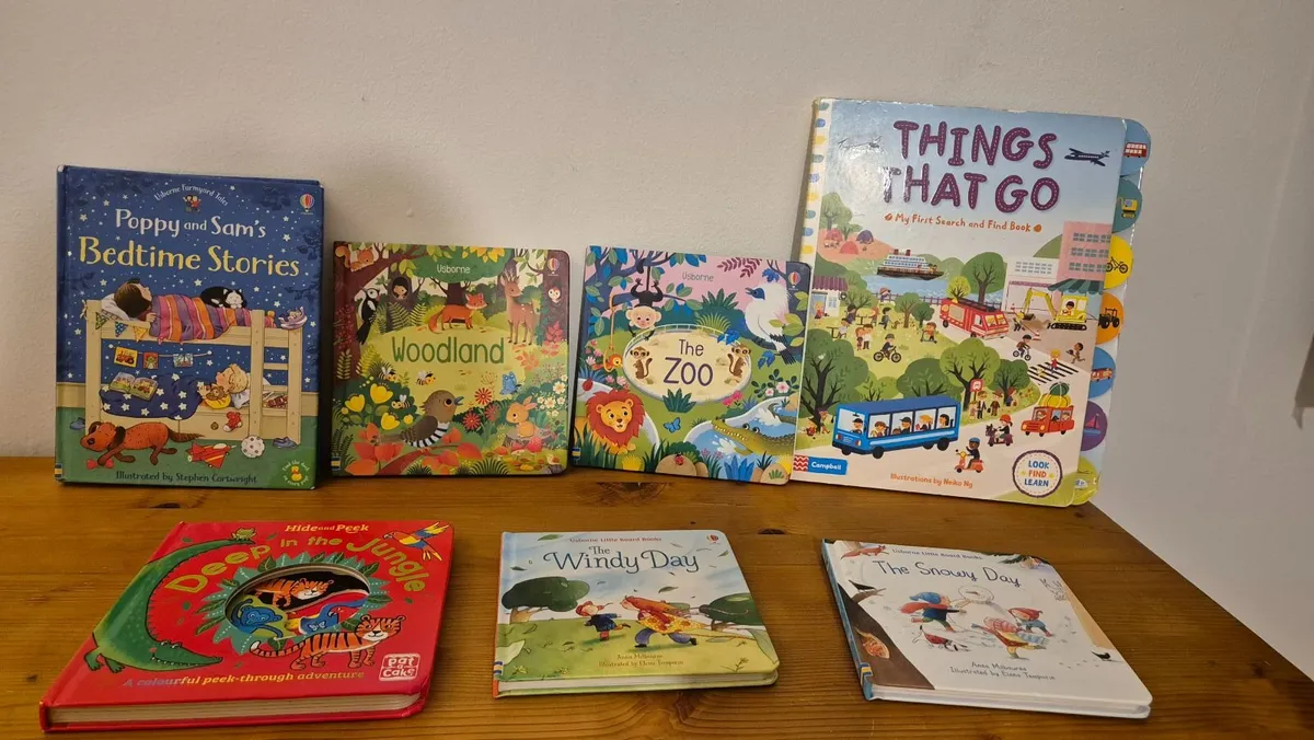Bundle of 7 Children’s Board Books & Bedtime - Image 1