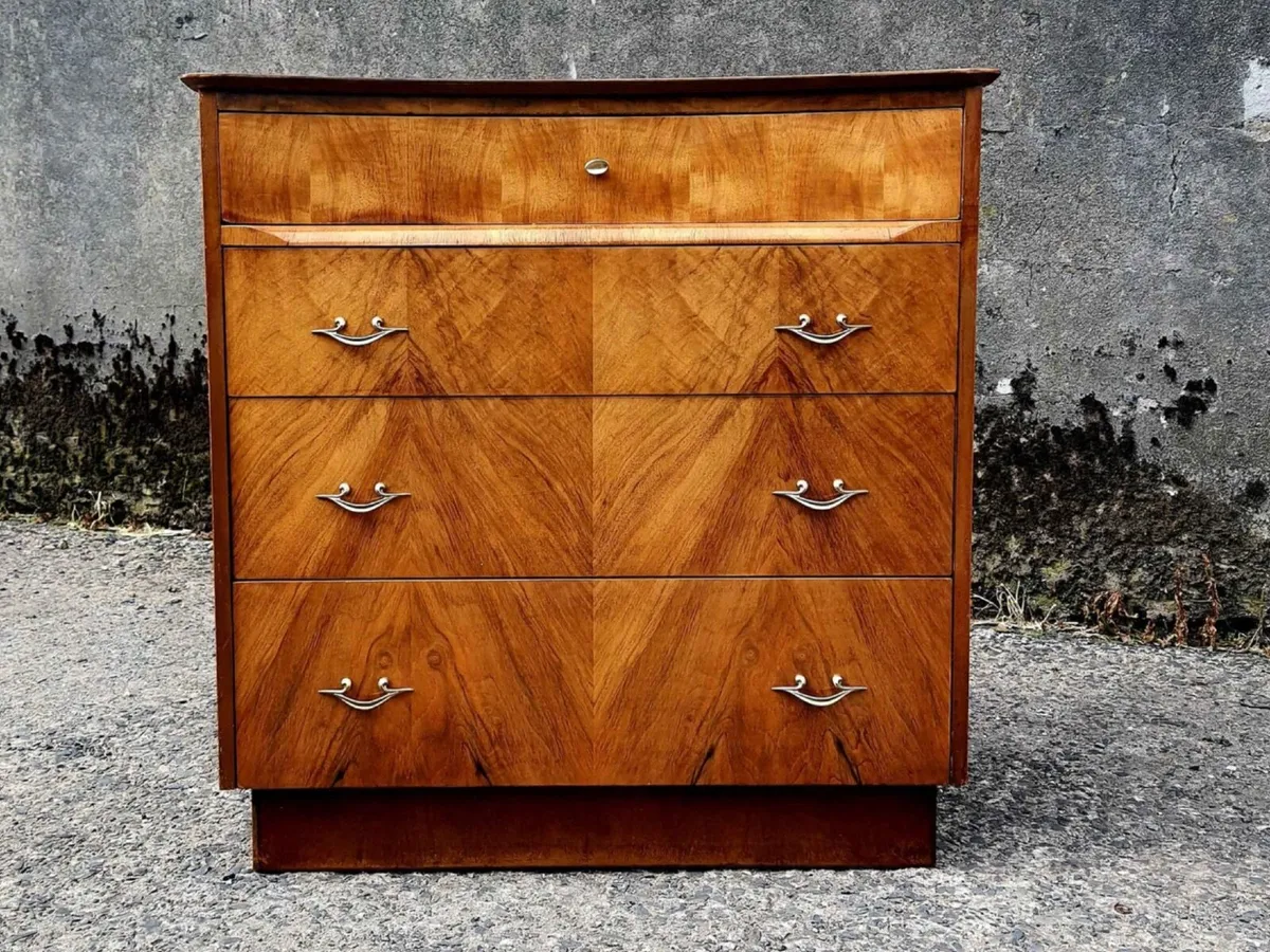 Walnut Chest of Drawers - Image 2