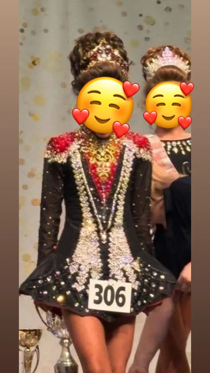 Irish dancing dress