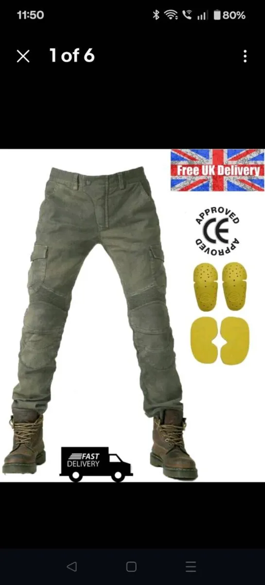 Motorcycle Jeans - Image 2