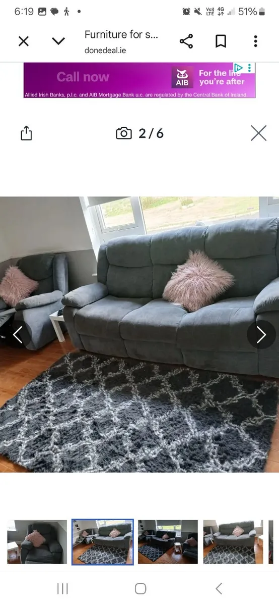 Sweet furniture  2 recliners - Image 1
