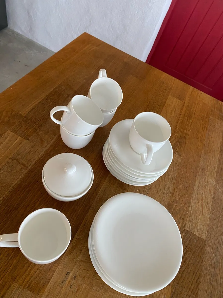 Denby Tea set - white bone china - Image 2