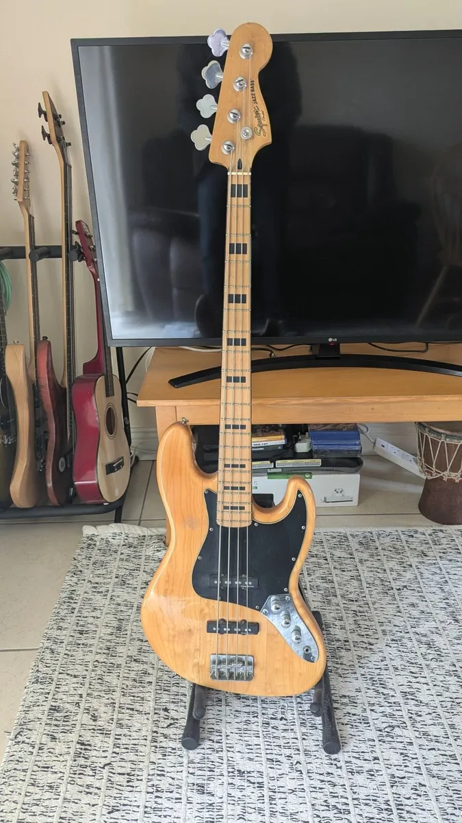 Fender Squier Vintage Modified Jazz Bass Natural