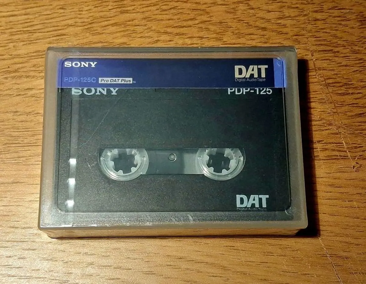 10 Sony Pro DAT Plus tapes unopened - Image 4