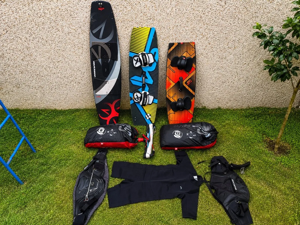 Complete Kitesurf Package – 2 Kites & 3 Boards