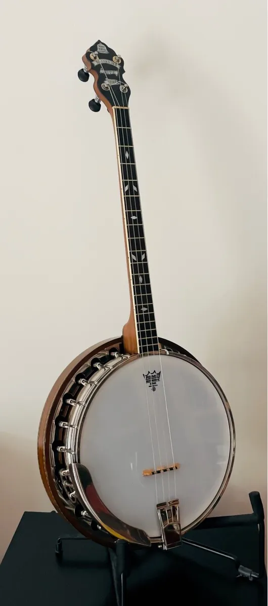 MayBell Recording Nite Hawk Tenor Banjo - Image 1