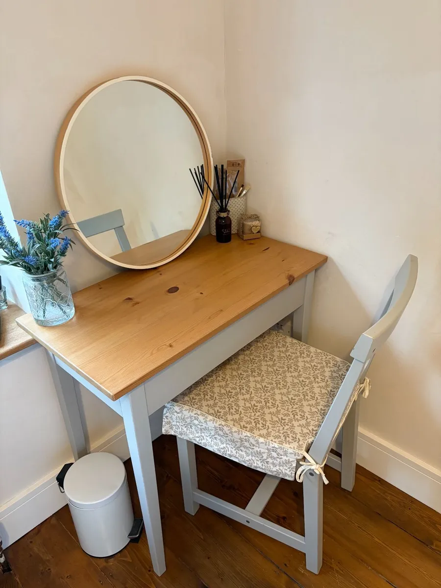 🪞 IKEA Vanity / Dressing Table Set - Image 4