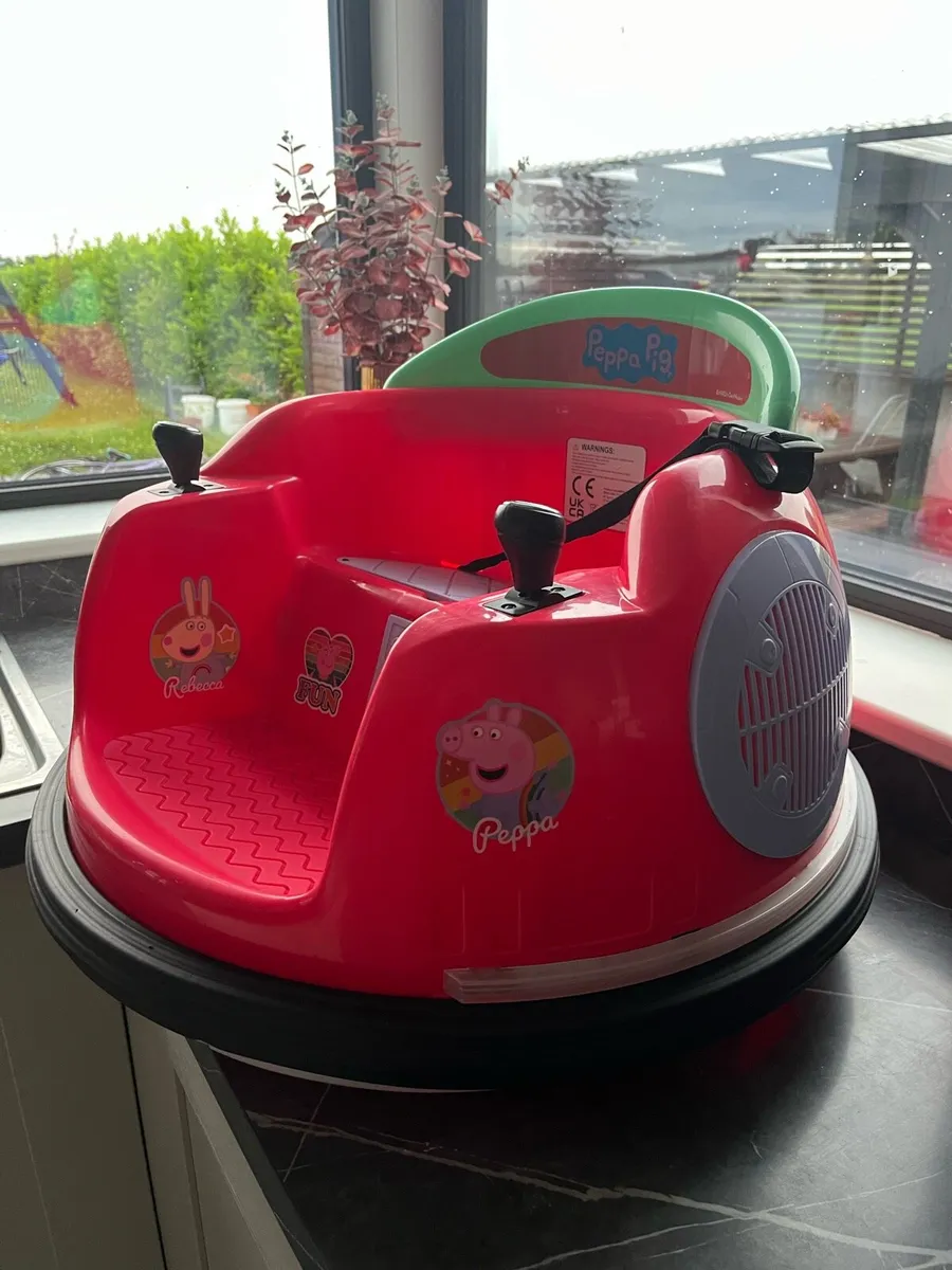 Electric Peppa pig Bumper Car - Image 2