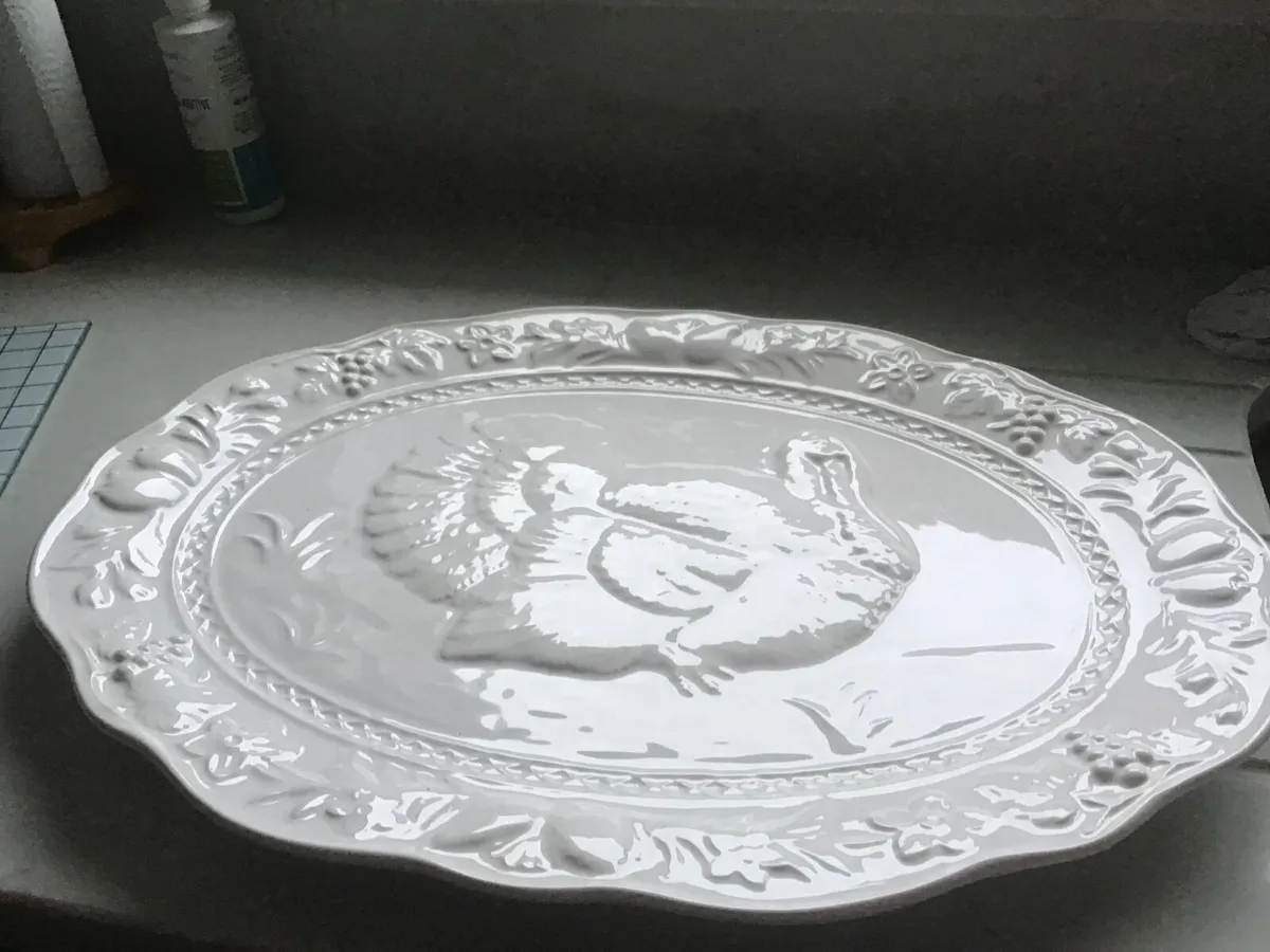 Large Turkey Plate - Image 1