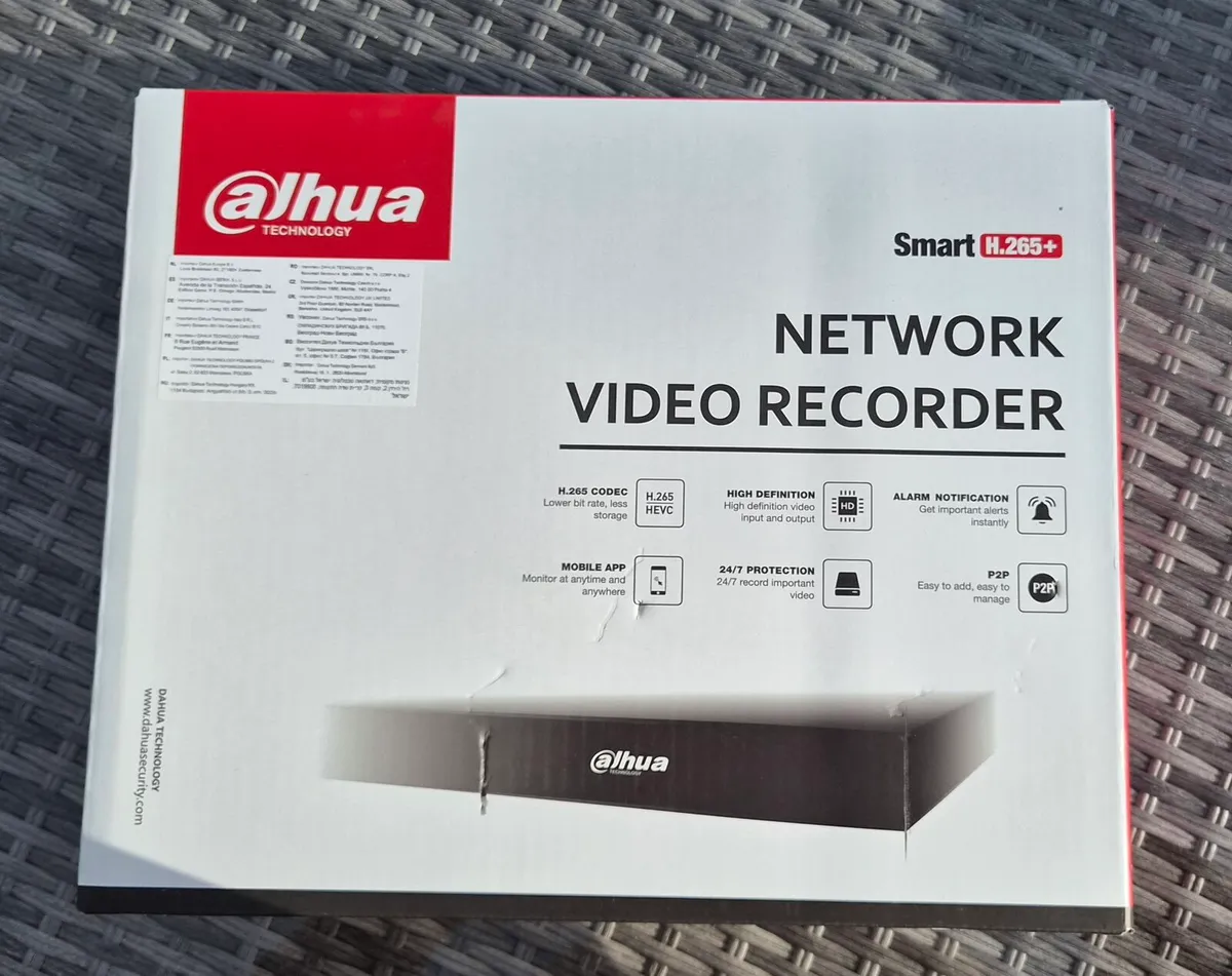 Dahua 5MP IP Camera & 4CH PoE NVR System - Image 1
