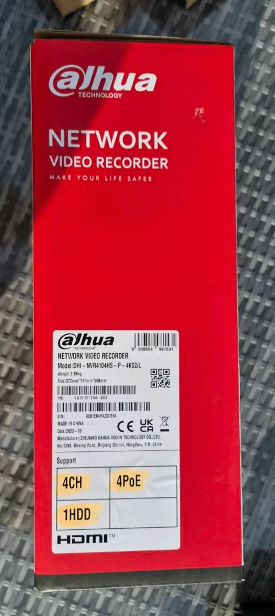 Dahua 5MP IP Camera & 4CH PoE NVR System - Image 2