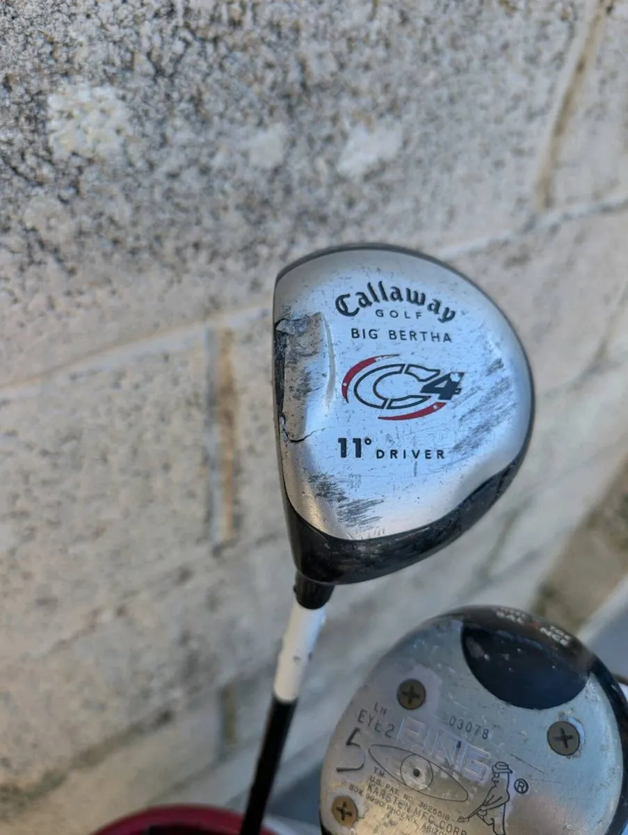 Left handed Golf clubs read add - Image 3