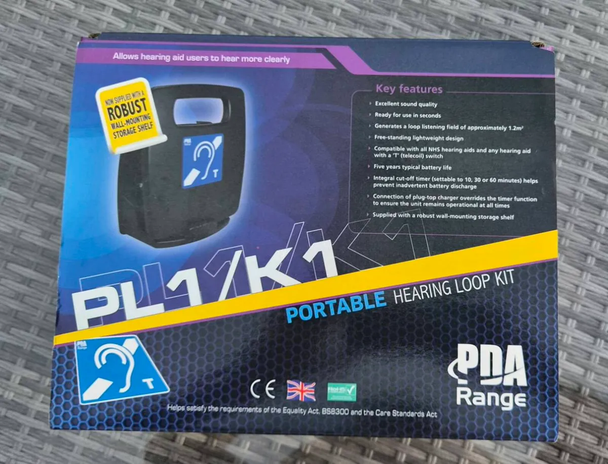 PDA Range PL1/K1 Portable Hearing Loop Kit - Image 1