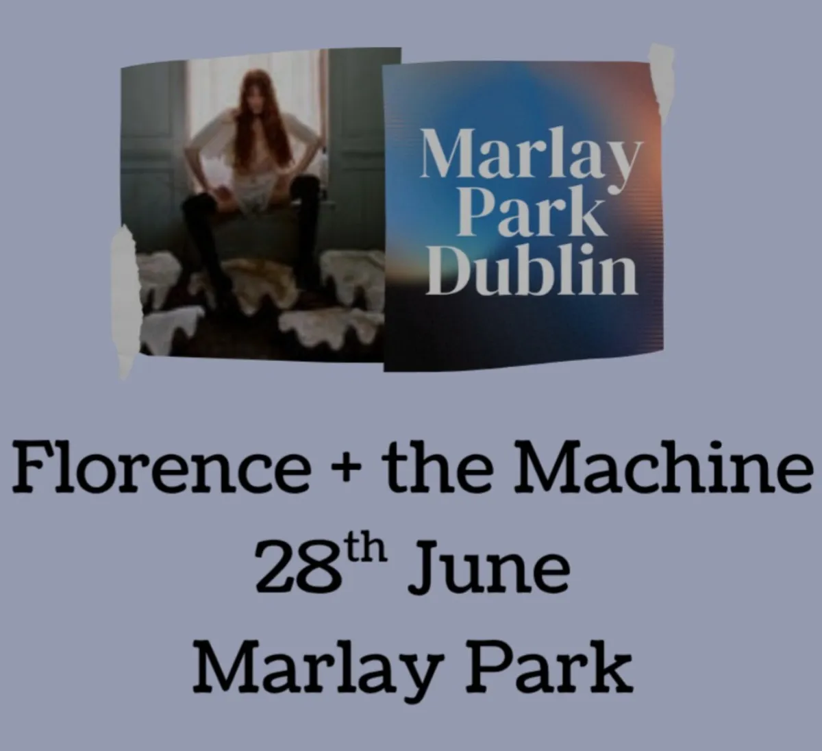 Florence and the Machine tickets Marley park 28/06