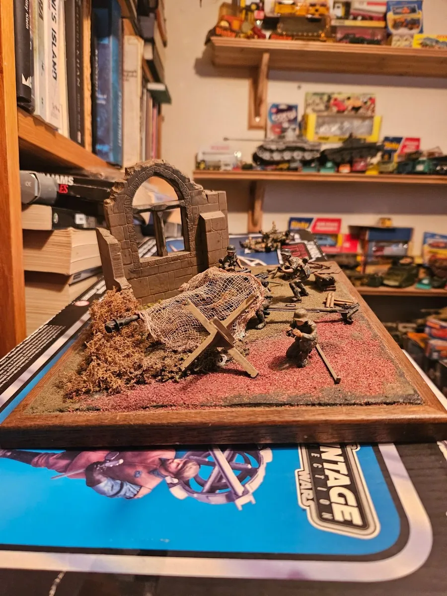 Airfix Tamiya German WW2 Anti Tank Diorama - Image 1