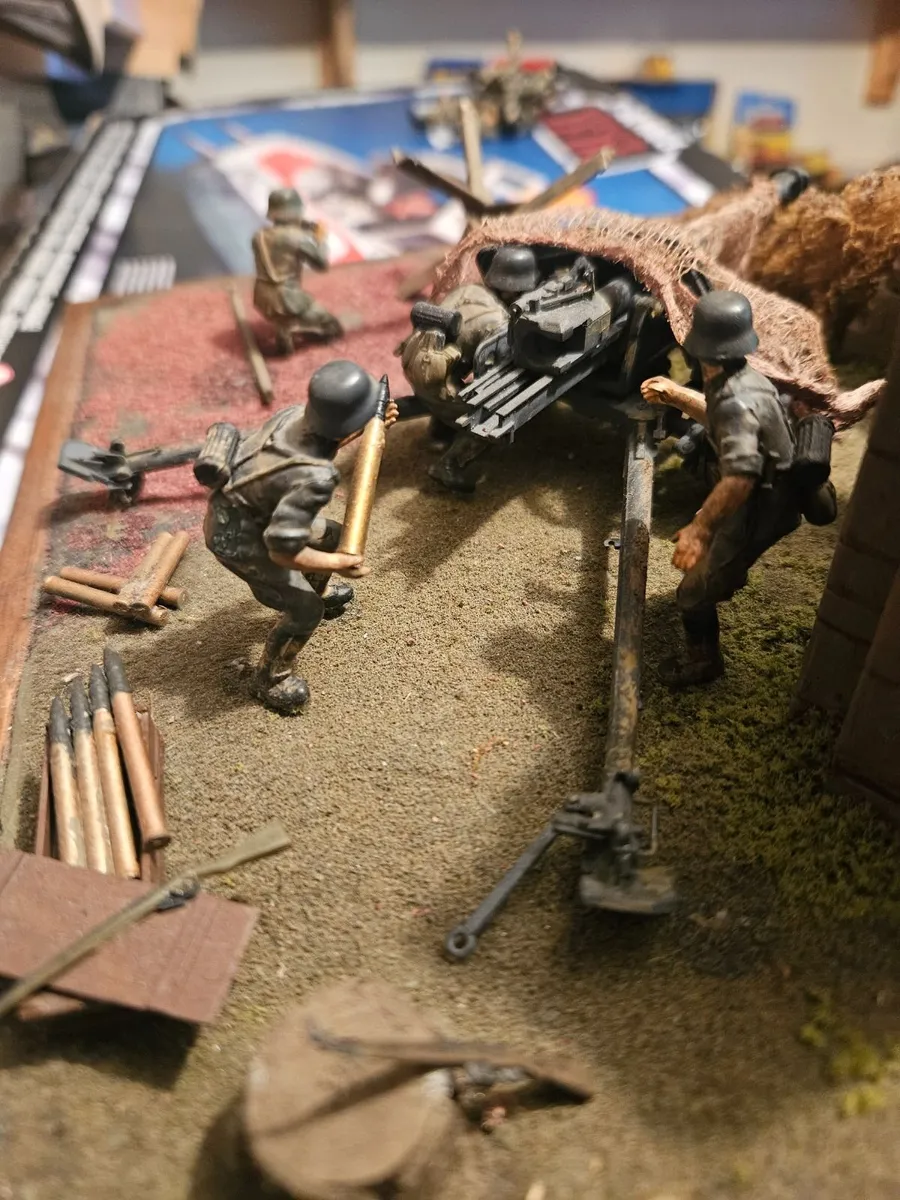 Airfix Tamiya German WW2 Anti Tank Diorama - Image 4