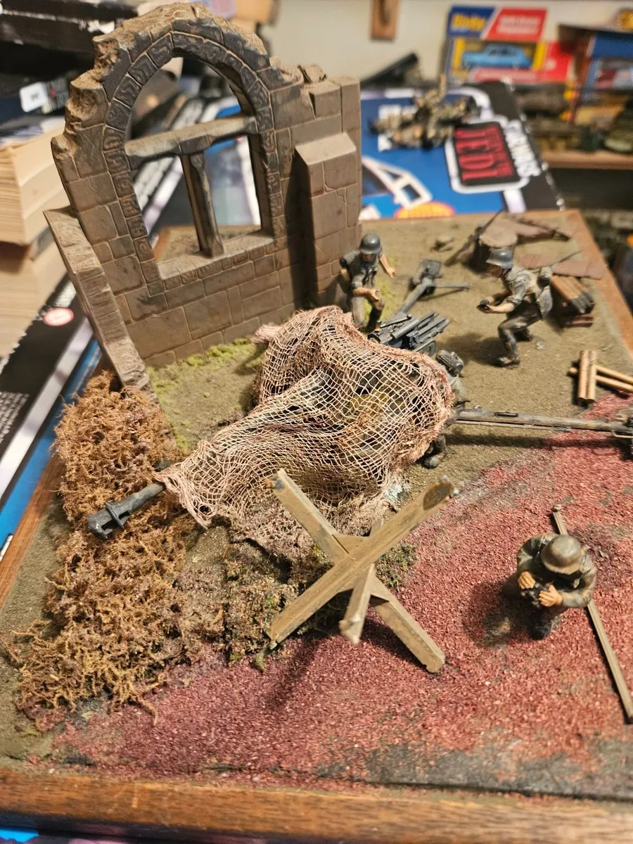 Airfix Tamiya German WW2 Anti Tank Diorama - Image 2