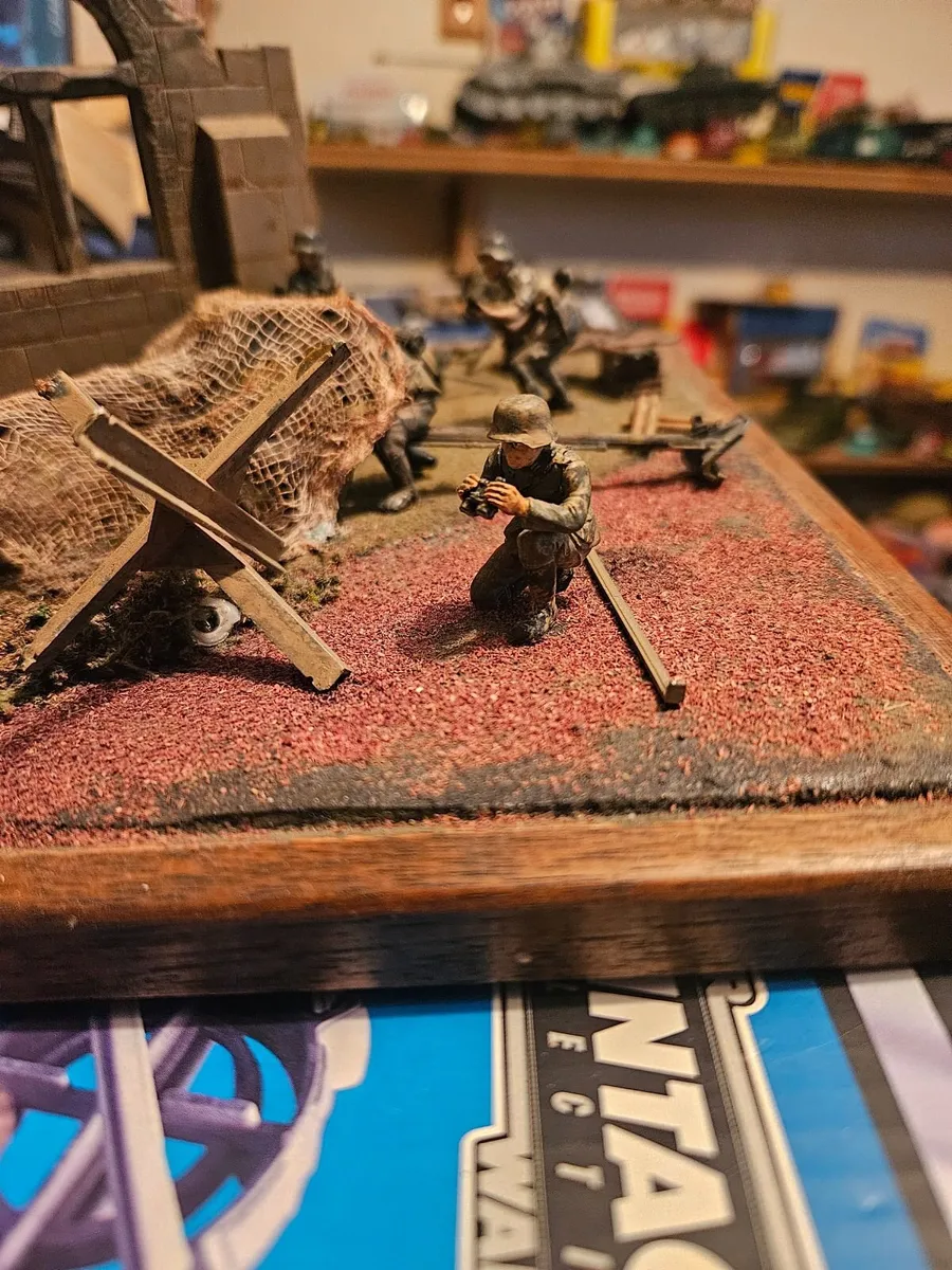 Airfix Tamiya German WW2 Anti Tank Diorama - Image 3