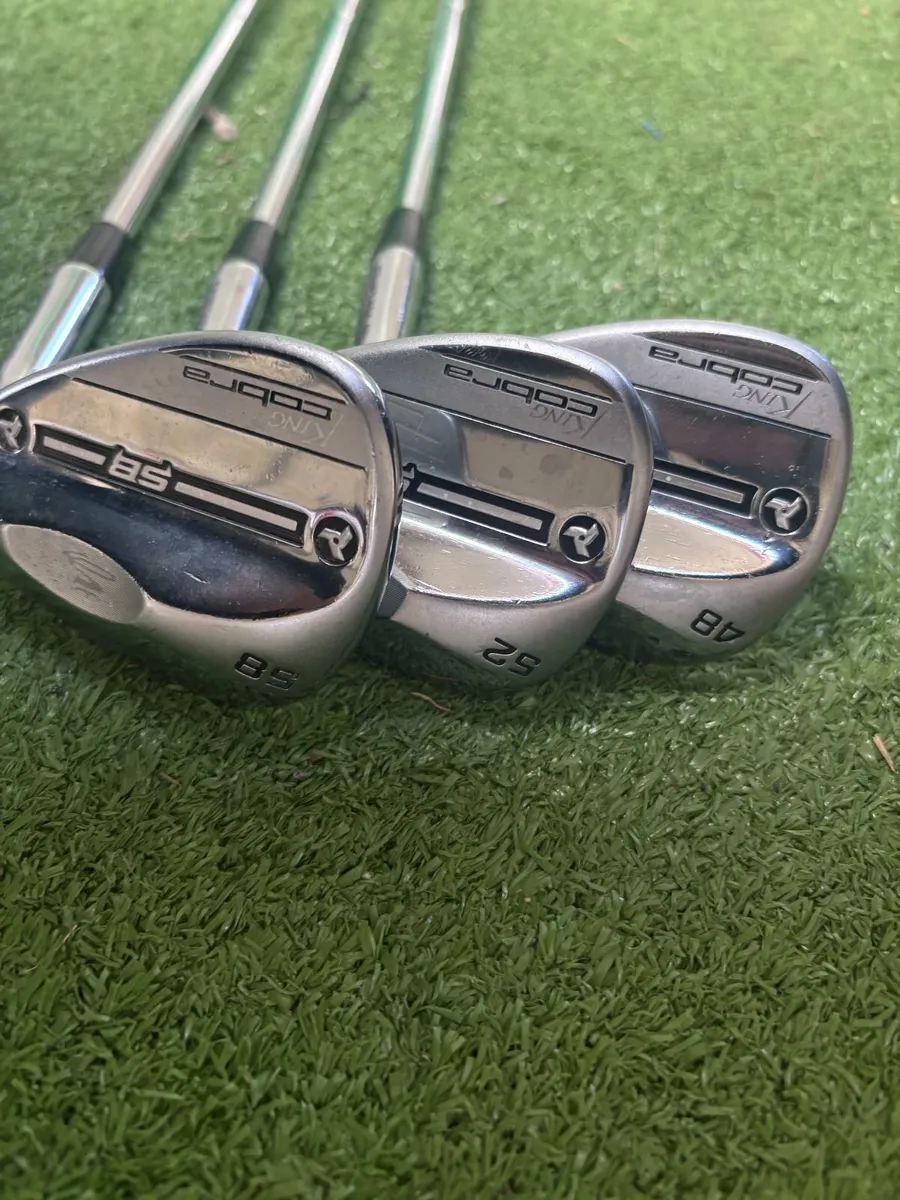 Cobra King SB RH Wedge Set (48°, 52°, 58°) – €150 - Image 1
