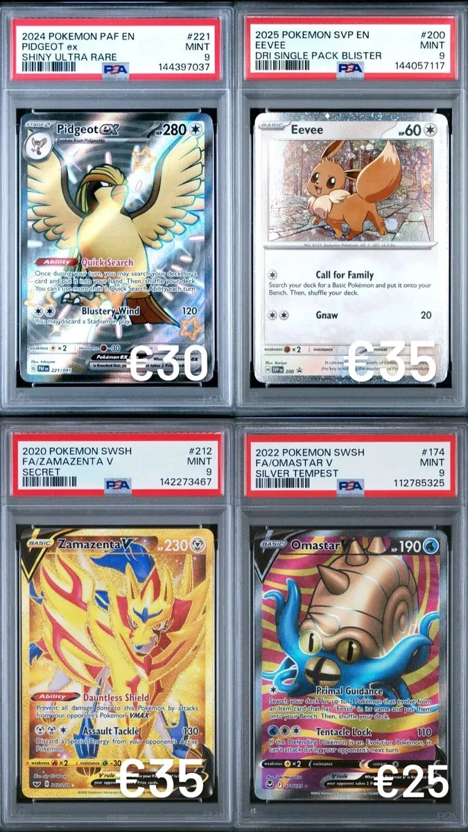 Pokemon PSA Graded Authentic Trading Cards - Image 3