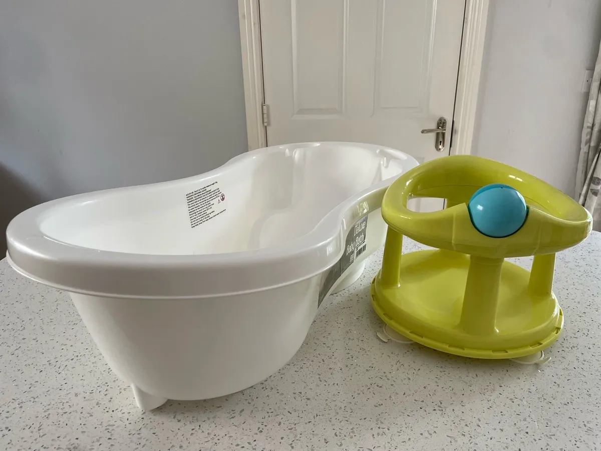 Baby bath & bath seat - Image 1