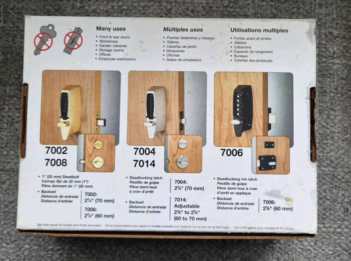 KABA Ilco 7004 Pushbutton Mechanical Lock - Image 2